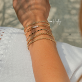 Hadley | Gold Link Style Bracelet