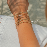 Hallie | Gold Link Chain Bracelet