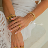 Samantha | Gold Link Bracelet