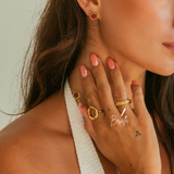 Brielle | Vintage Sun, Moon and Stars Ring