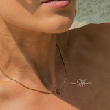 Stephanie | Letter Necklace