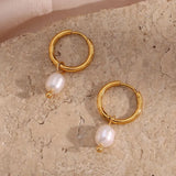 Martina | Pearl Drop Earrings