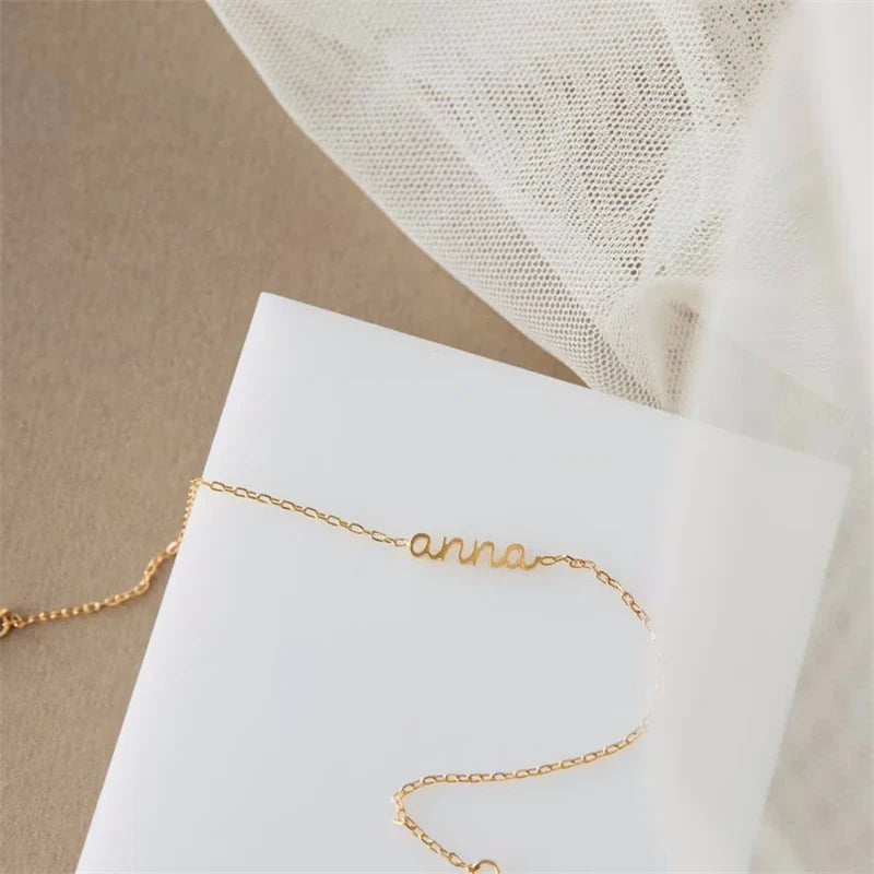 DDainty Name Bracelet - Gold/Silver/Rose Gold - Waterproof