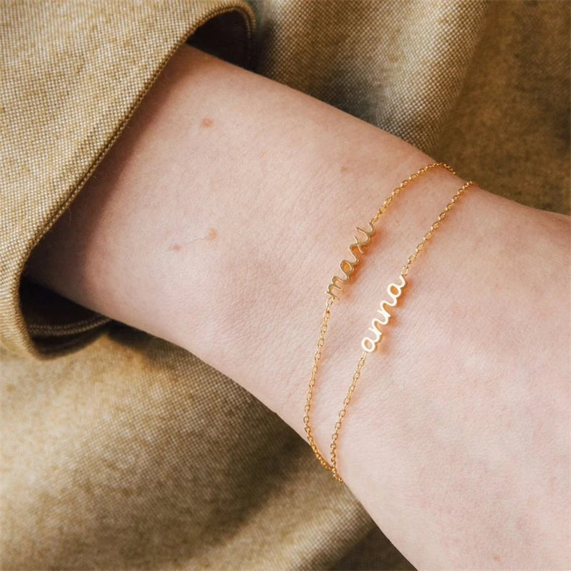 Petite bracelet, Caitlyn Minimalist, Dainty jewellery, fine jewellery, personalised jewellery, women's bracelet, rose gold jewellery, Name Bracelet, Petite jewellery, Customised Bracelet, Personalised Accessories, Tiny Charm Bracelet, Dainty Name, jewellery Handcrafted, Petite Bracelet, Minimalist Style, Gift for Her, Unique Name Gift